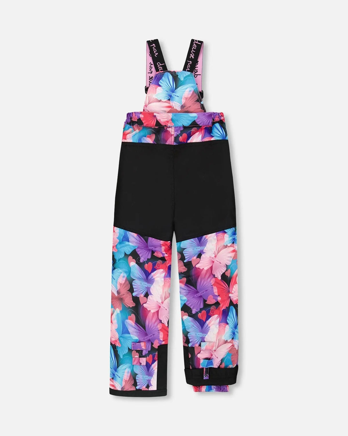 Two-Piece Play Snowsuit Black Butterfly Print | Deux par Deux | Jenni Kidz
