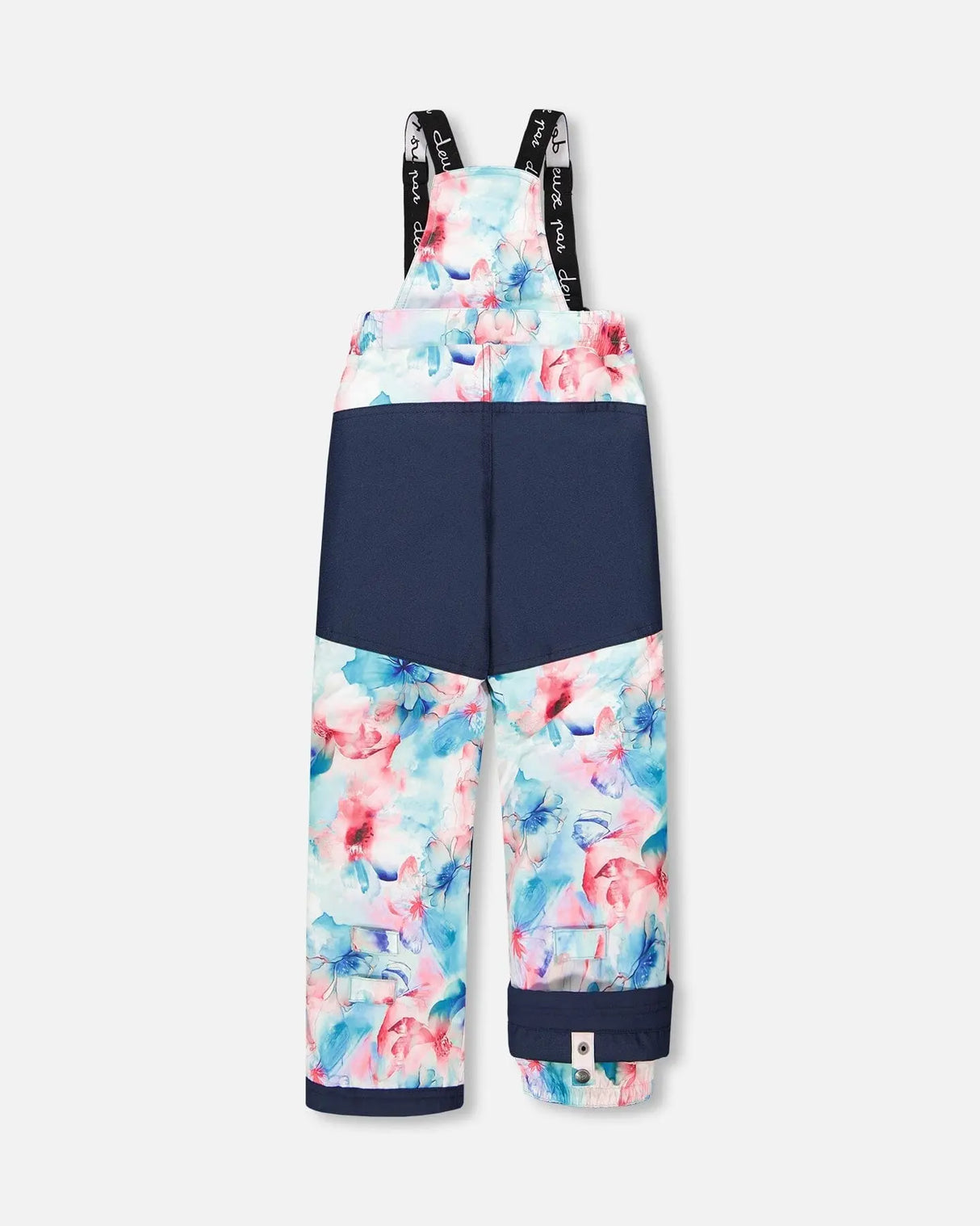 Two-Piece Play Snowsuit Blue Flower Print | Deux par Deux | Jenni Kidz