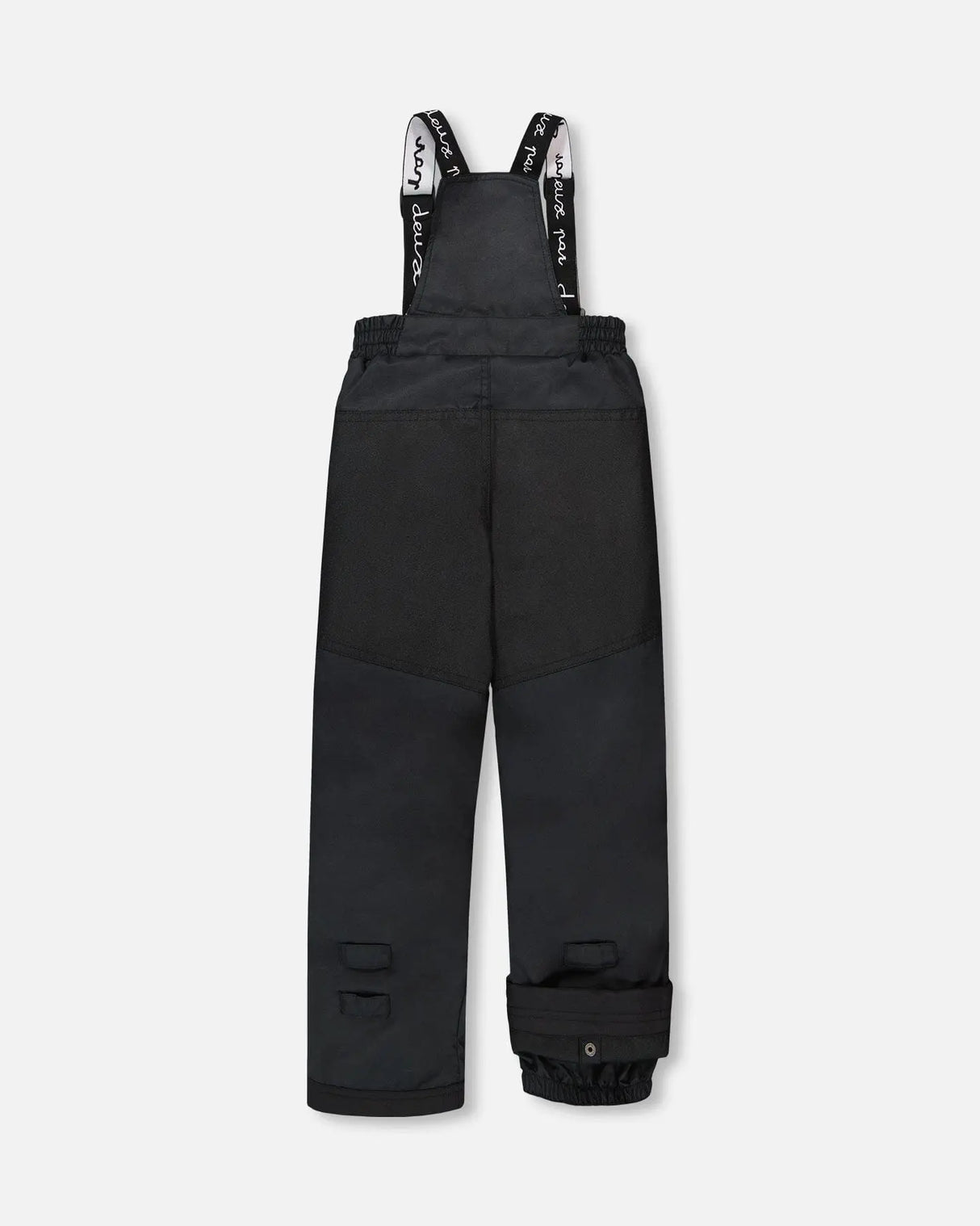 Two-Piece Play Snowsuit With Allover Print Jacket And Solid Pant Black | Deux par Deux | Jenni Kidz
