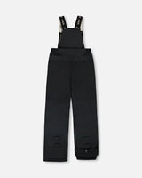 Two-Piece Play Snowsuit With Animal Print Jacket Black | Deux par Deux | Jenni Kidz