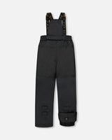 Two-Piece Play Snowsuit With Colorblocked Jacket Black | Deux par Deux | Jenni Kidz