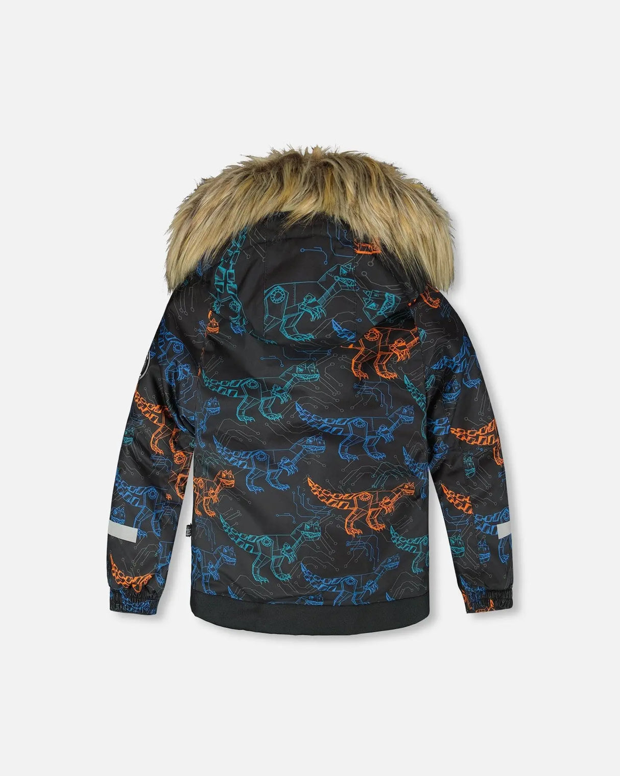 Two-Piece Play Snowsuit With Printed Jacket Blue | Deux par Deux | Jenni Kidz