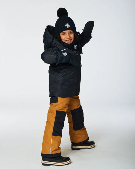 Two Piece Snowsuit Black And Spice | Deux par Deux | Jenni Kidz