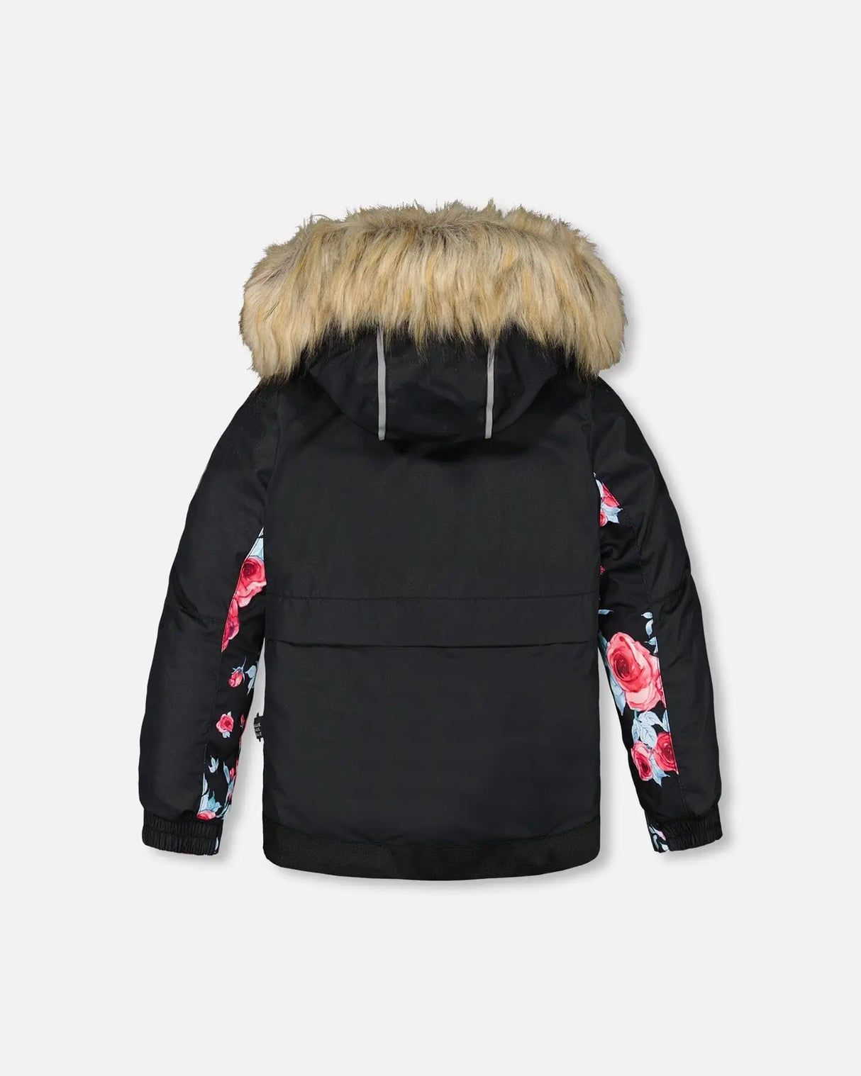 Two Piece Snowsuit Black Printed Roses | Deux par Deux | Jenni Kidz