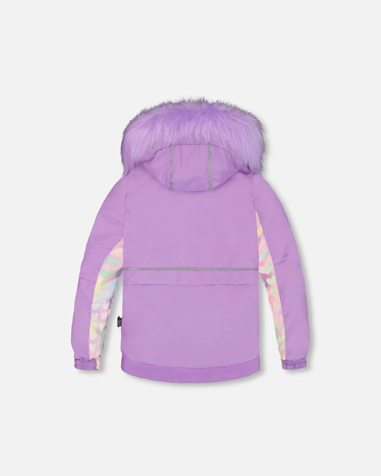 Two Piece Snowsuit Lilac Printed Hearts | Deux par Deux | Jenni Kidz