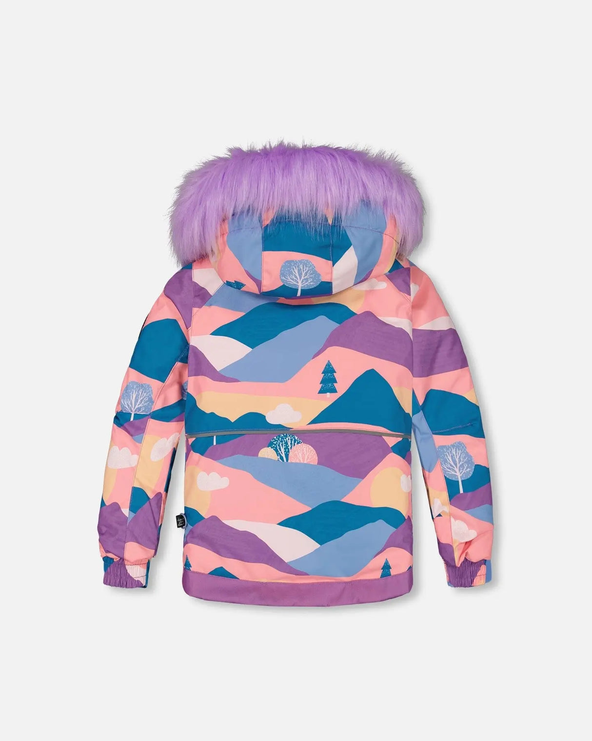 Two Piece Snowsuit Mauve Printed Landscape | Deux par Deux | Jenni Kidz