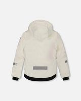 Two-Piece Teknik Snowsuit Off-White | Deux par Deux | Jenni Kidz