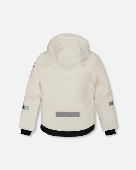 Two-Piece Teknik Snowsuit Off-White | Deux par Deux | Jenni Kidz
