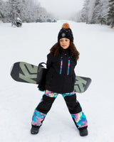 Two-Piece Teknik Snowsuit Rainbow Heart Print | Deux par Deux | Jenni Kidz