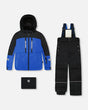 Two-Piece Teknik Snowsuit Royal Blue | Deux par Deux | Jenni Kidz