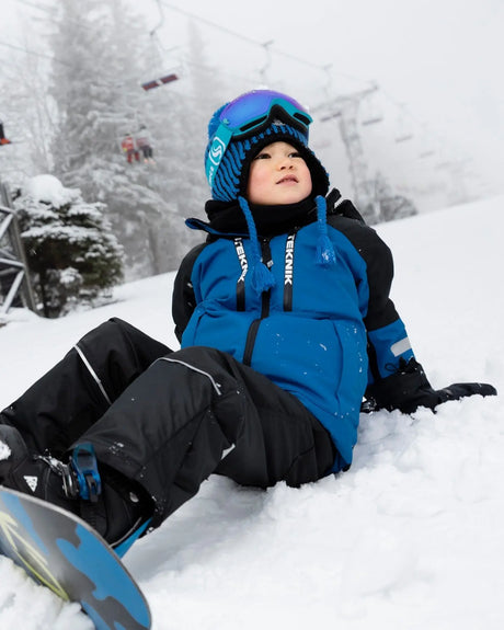 Two-Piece Teknik Snowsuit Royal Blue | Deux par Deux | Jenni Kidz