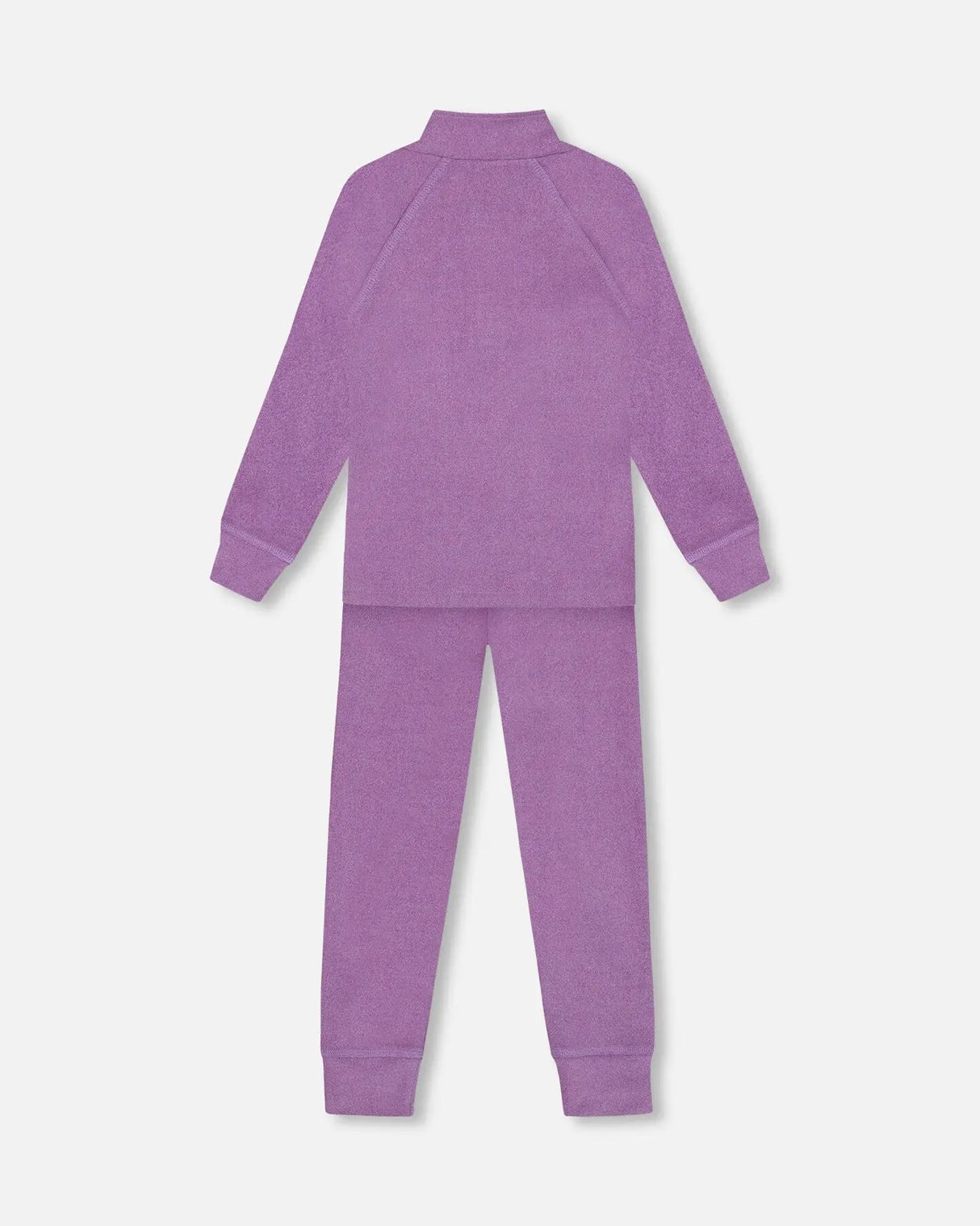 Two Piece Thermal Underwear Set Purple | Deux par Deux | Jenni Kidz