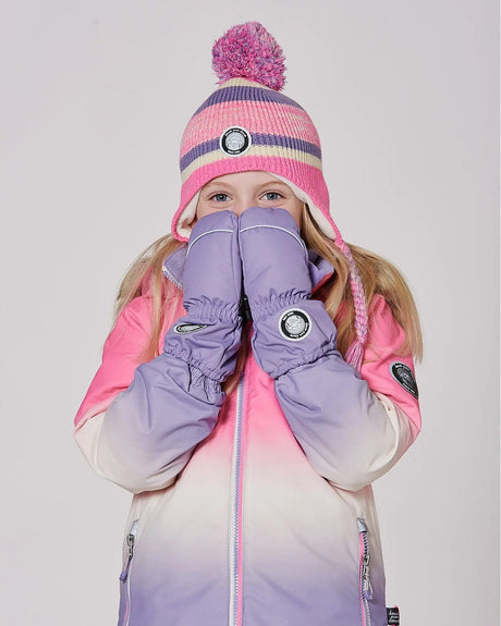 Winter Mittens Play Purple Gray | Deux par Deux | Jenni Kidz