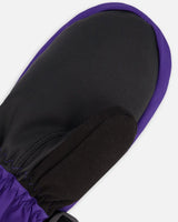 Winter Mittens Teknik Dark Purple | Deux par Deux | Jenni Kidz