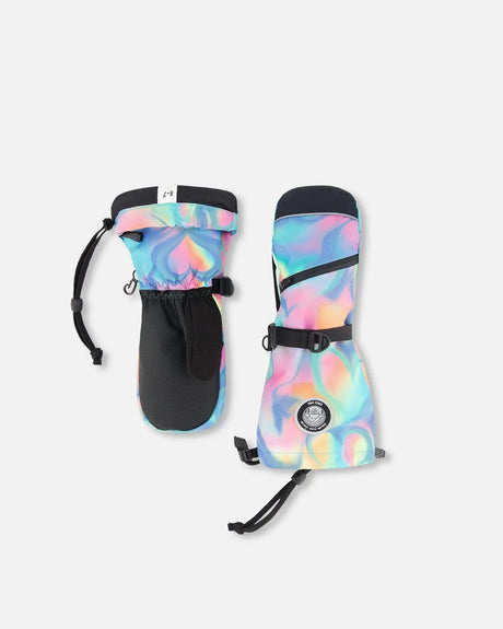 Winter Mittens Teknik Rainbow Heart Print | Deux par Deux | Jenni Kidz