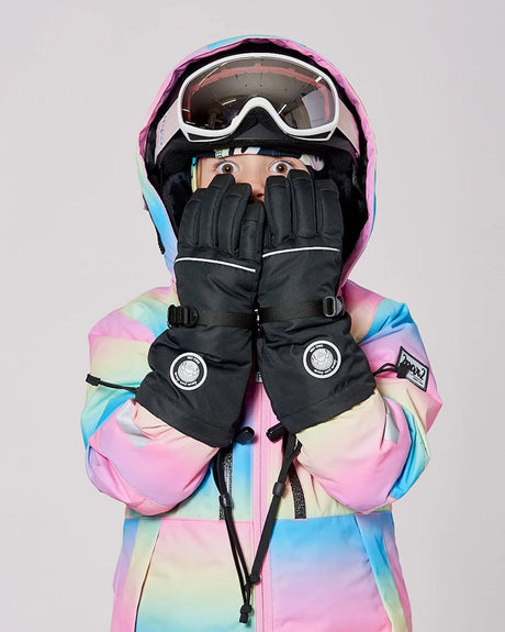 Winter Teknik Gloves Black | Deux par Deux | Jenni Kidz