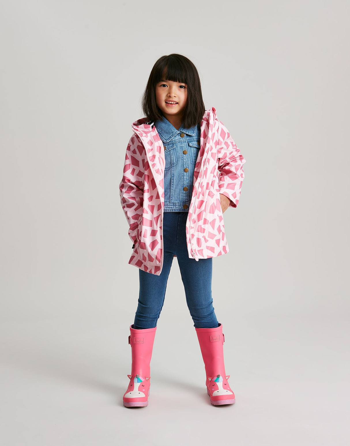 Riverside Showerproof Character Rubberised Coat | Joules - Jenni Kidz