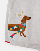 Festive Sweater Festive Dog | Joules - Jenni Kidz