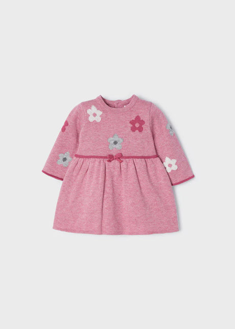 Long Sleeve Knit Dress Baby Girls | Mayoral - Jenni Kidz