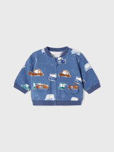 Newborn Cute Cars 3 Piece Tracksuit Blue | Mayoral - Jenni Kidz