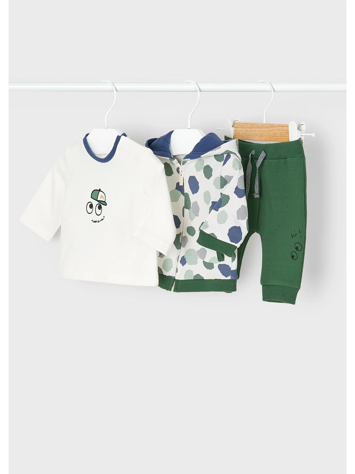 Baby Ecofriends 3-piece tracksuit for newborn Boys | Mayoral - Jenni Kidz