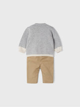 Baby Boy Sweater & Long Trouser Set - Luna Vig | Mayoral - Jenni Kidz