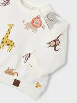 Beige Animal Graphic Dual Outfit Set Boys | Mayoral - Jenni Kidz