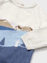 Jacquard Sweater - Blue Boy | Mayoral - Jenni Kidz