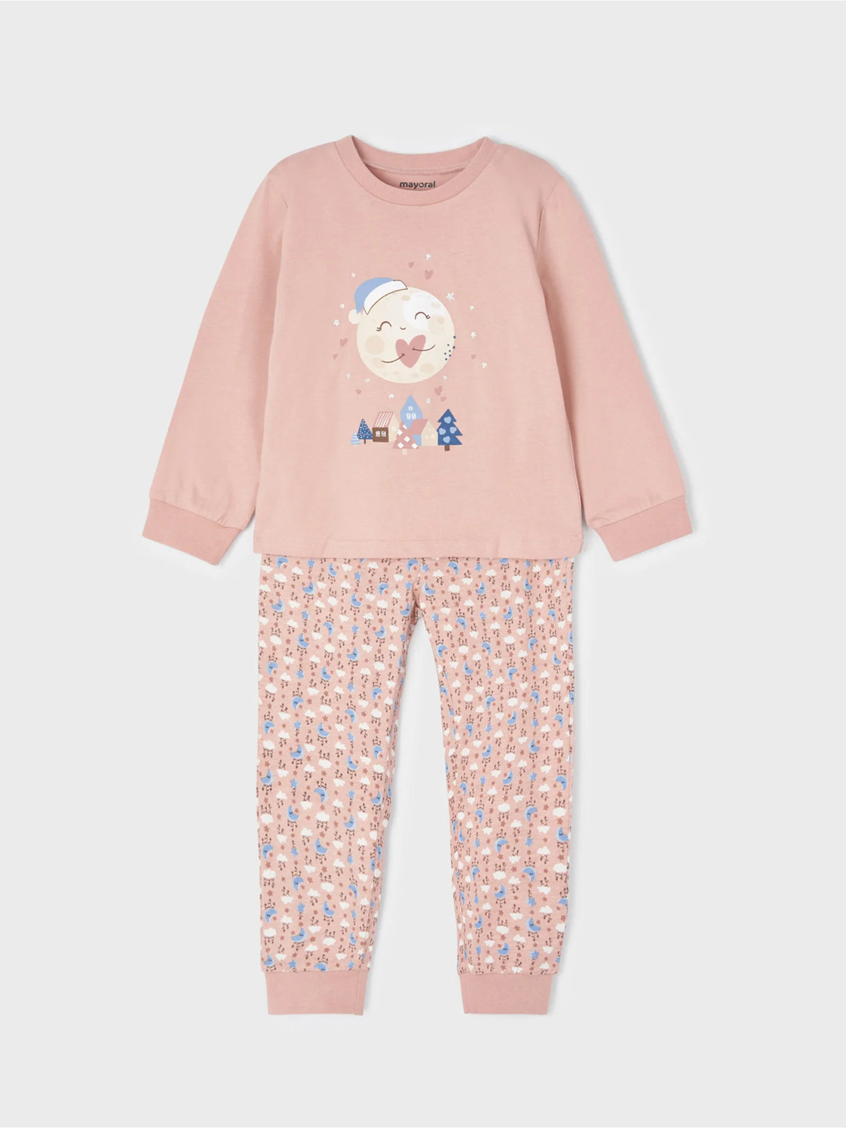 Printed Pajamas Set - Rosado - Girls | Mayoral - Jenni Kidz