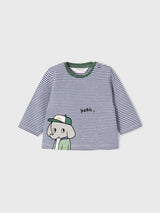 Set of 2- Pieces Baby Cotton Long T-Shirts Boys | Mayoral - Jenni Kidz