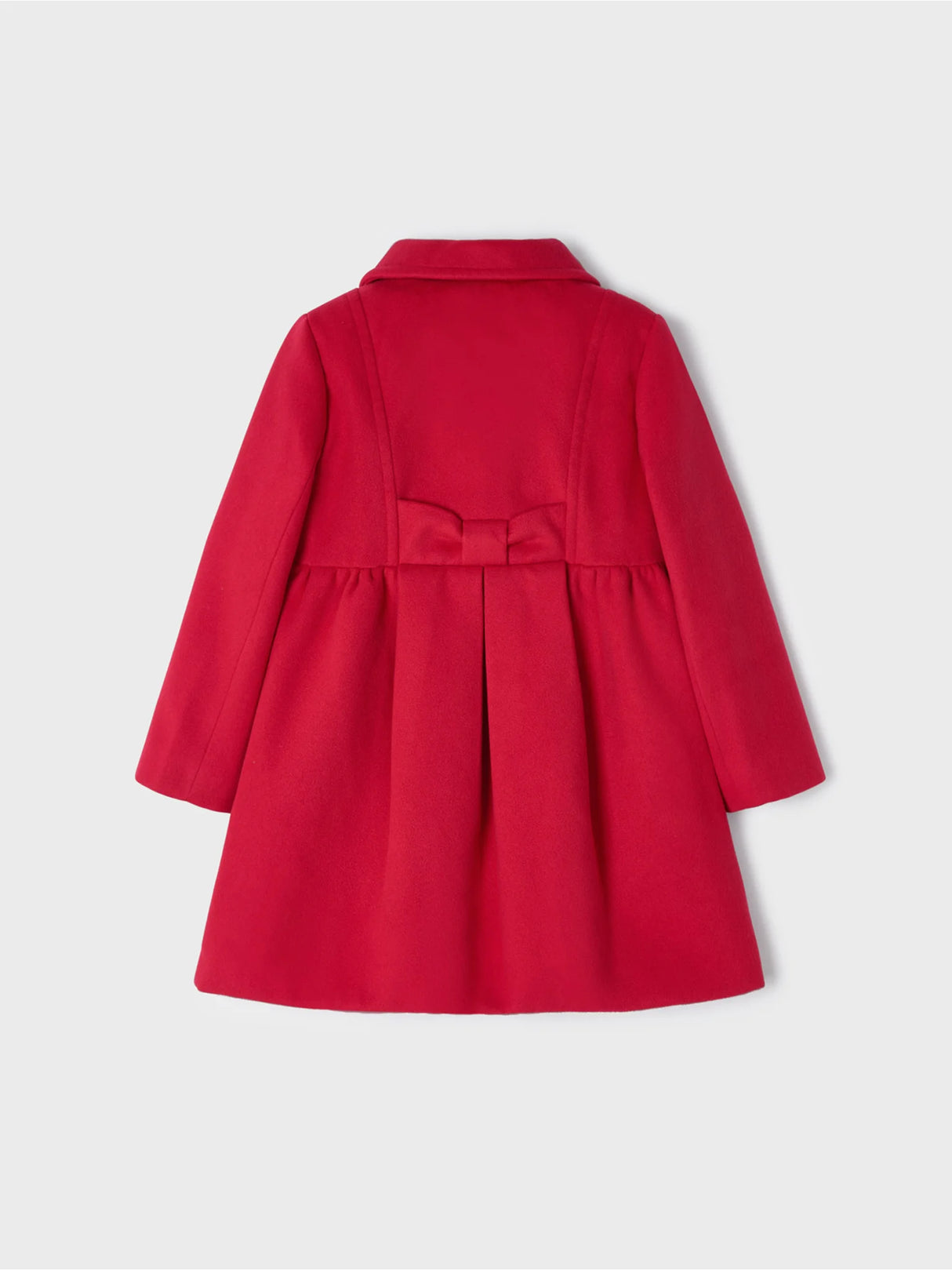 Girls Red Traditional Mouflon Coat | Mayoral - Jenni Kidz