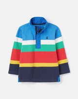 Captain Stripe 1/2 Zip Sweatshirt | Joules - Jenni Kidz