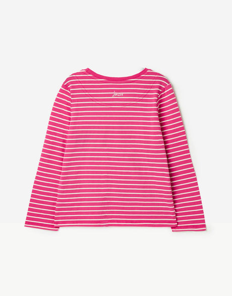 Ava Long Sleeve Applique Artwork T-Shirt | Joules - Jenni Kidz