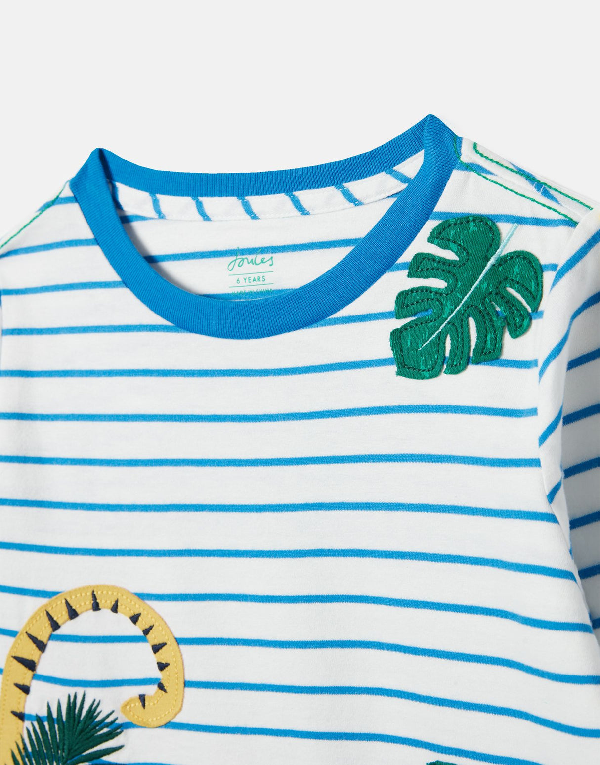 Chomp Long Sleeve Applique T-Shirt | Joules - Jenni Kidz