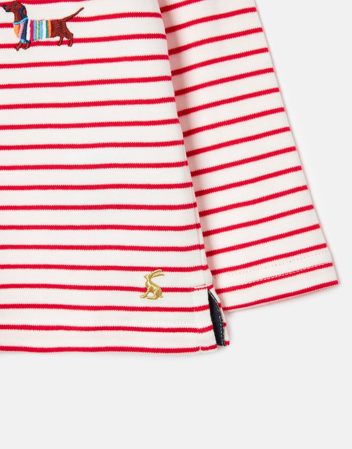 Harbour Luxe Long Sleeve Tee | Joules - Jenni Kidz