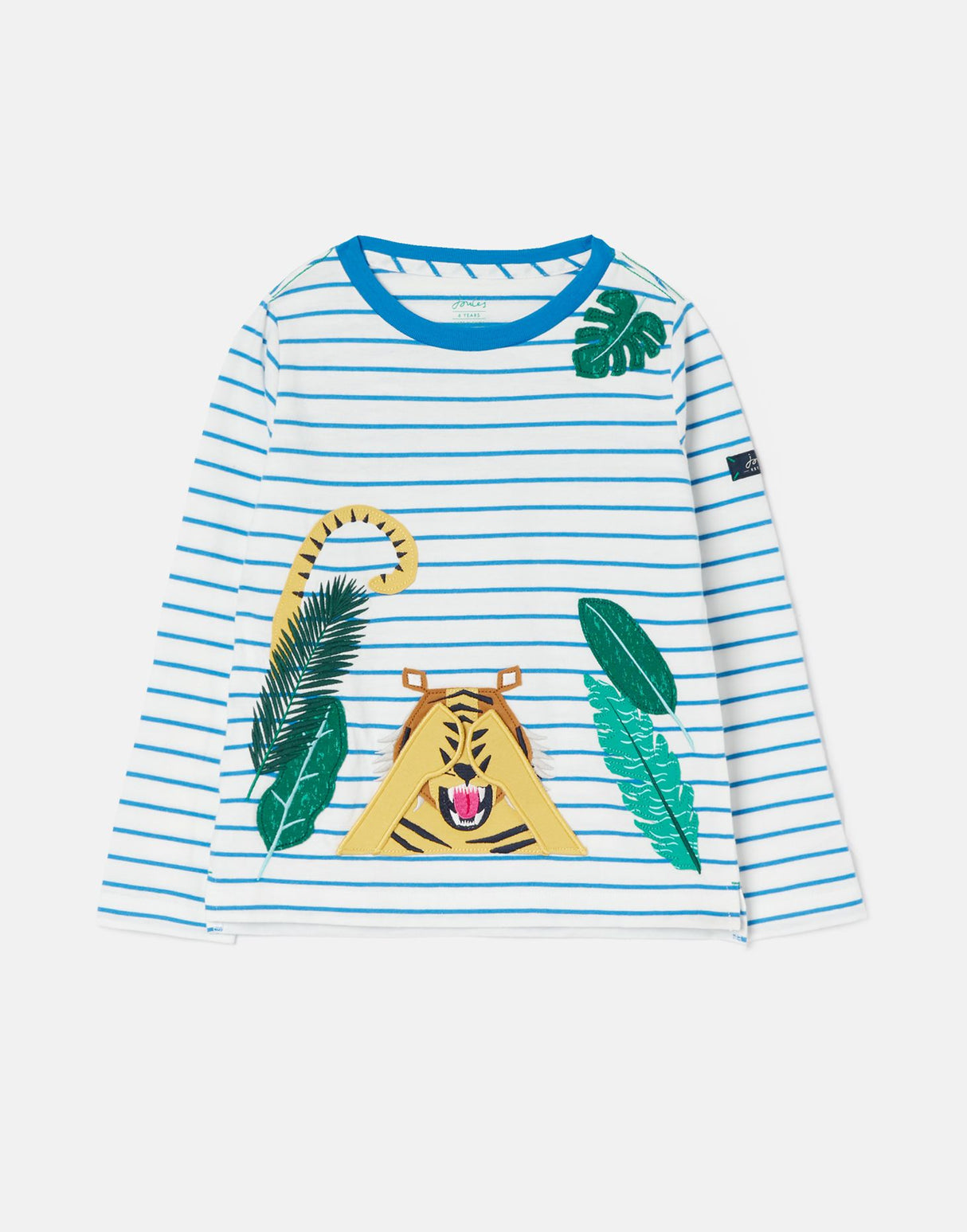 Chomp Long Sleeve Applique T-Shirt | Joules - Jenni Kidz