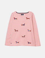 Harbour Luxe Long Sleeve Tee | Joules - Jenni Kidz