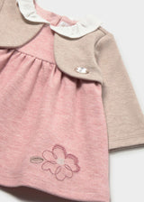 Mayoral newborn girls dress with cardigan style 2817-92 - product photo 3