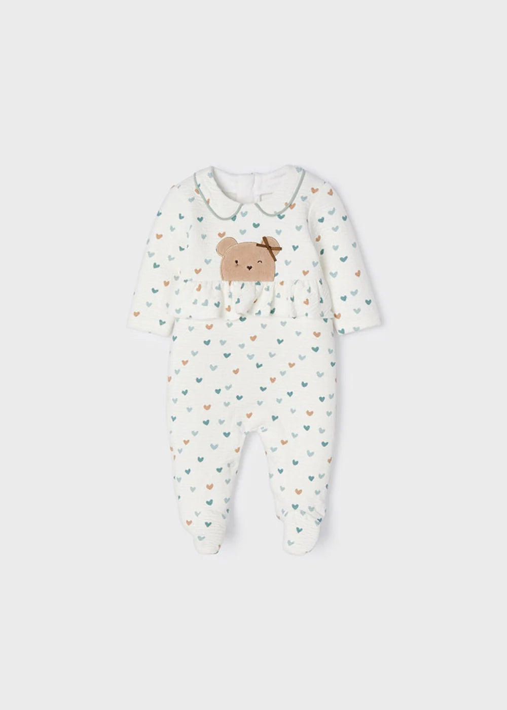 Baby Girls Padded Warm Cotton Romper   | Mayoral - Jenni Kidz