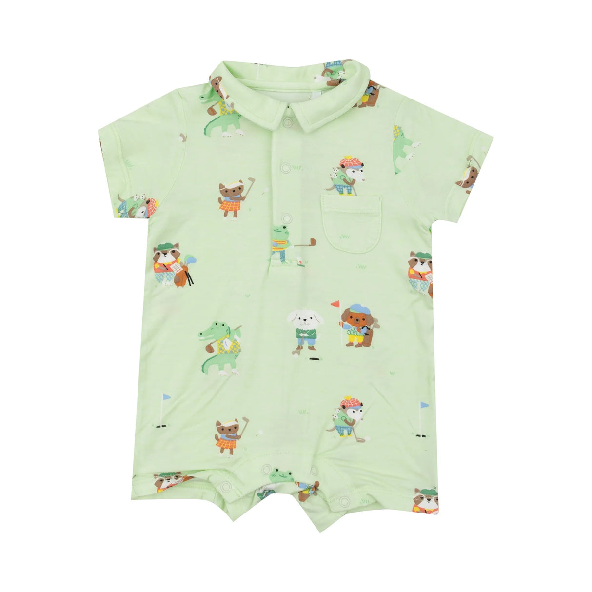 Polo Shortie - Golfing Animals | Angel Dear - Jenni Kidz