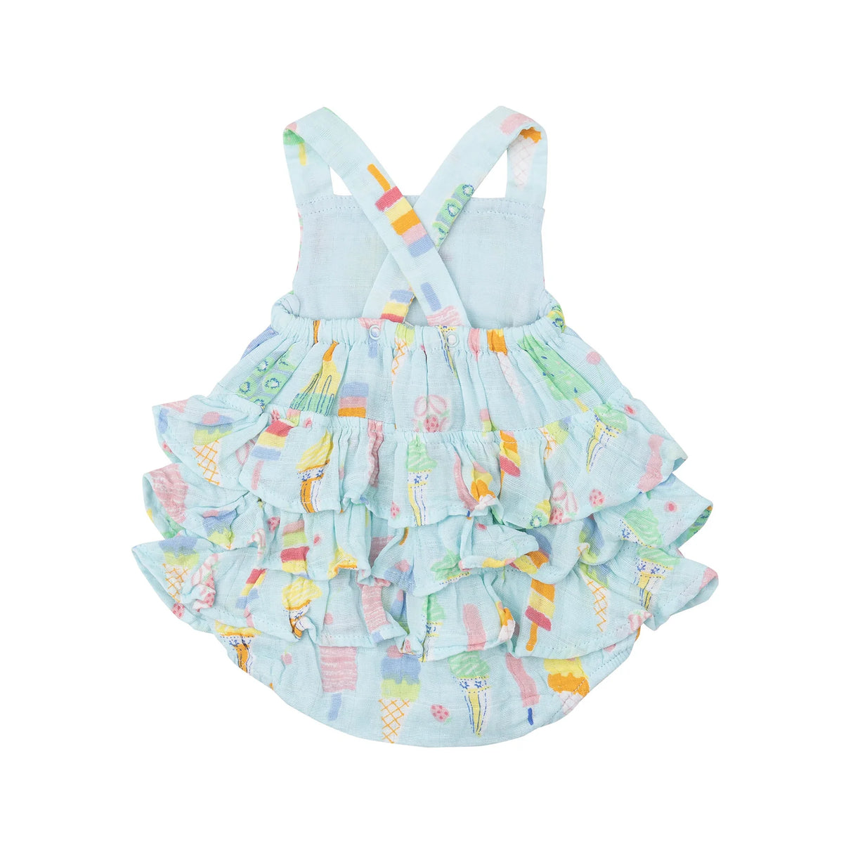 Ruffle Sunsuit - Fruit Dream Popsicles | Angel Dear - Jenni Kidz