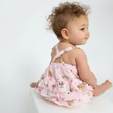 Ruffle Sunsuit - Pretty Puppy Faces | Angel Dear - Jenni Kidz