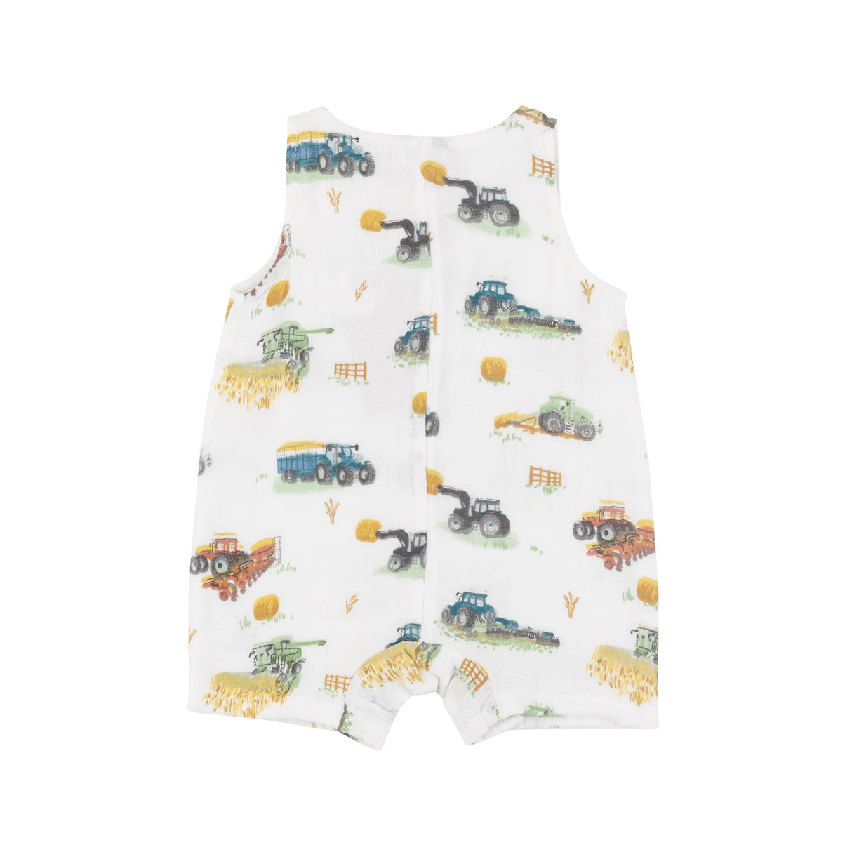 Shortie Romper - Farm Machines | Angel Dear - Jenni Kidz