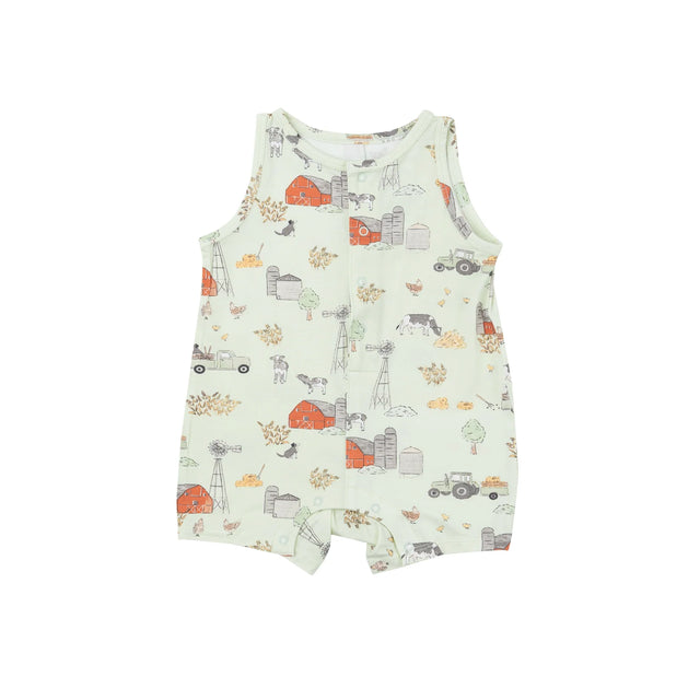 Shortie Romper - Hay Farmer | Angel Dear - Jenni Kidz