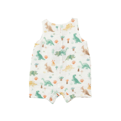 Shortie Romper - Softy Dinos | Angel Dear - Jenni Kidz