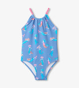 Girls Mermaids One-Piece Swimsuit