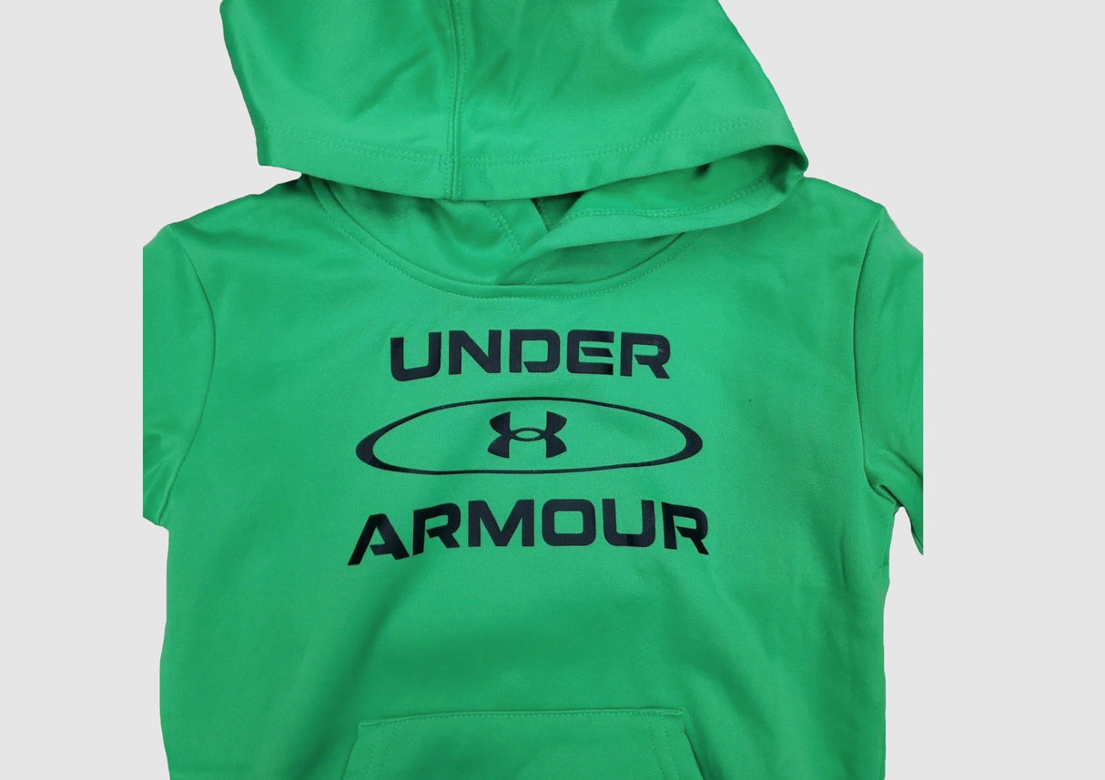 Boys' Extreme Green Infinity Logo Hoodie | Under Armour | Under Armour | Jenni Kidz