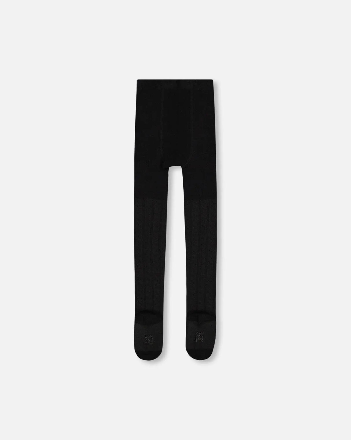 Cable Tights Black | Deux par Deux | Jenni Kidz