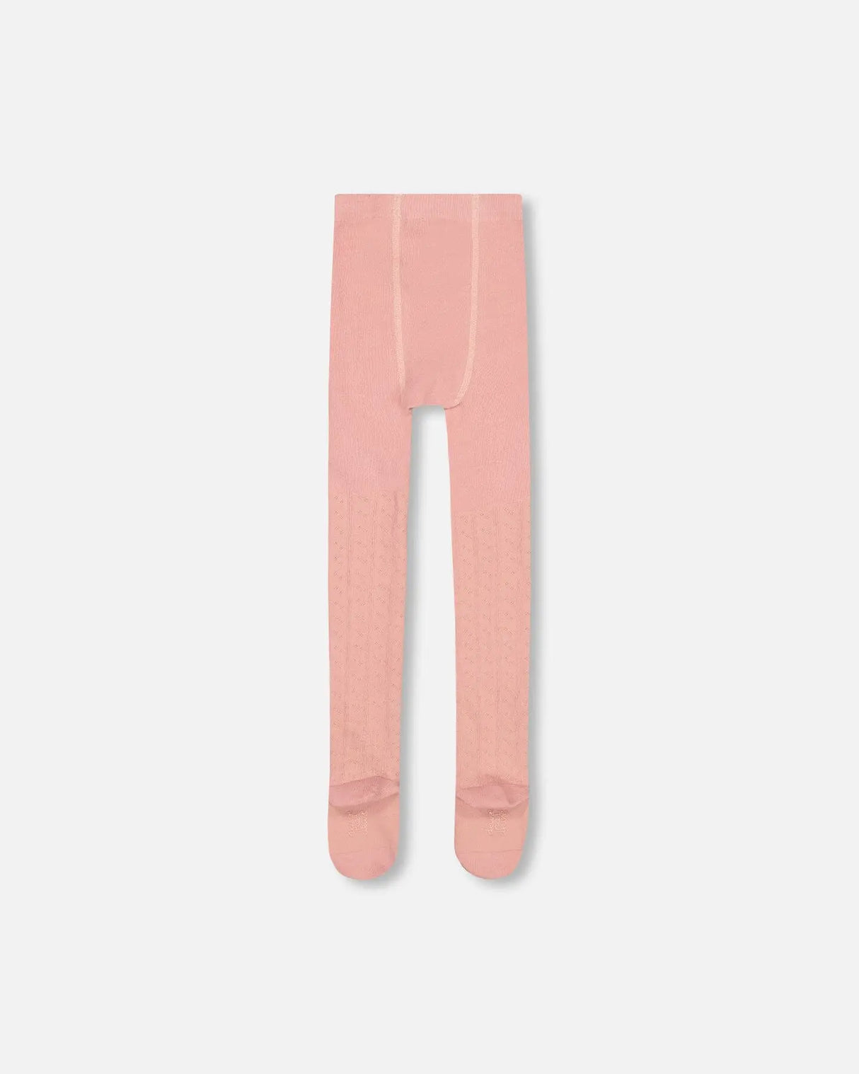 Cable Tights Powder Pink | Deux par Deux | Jenni Kidz