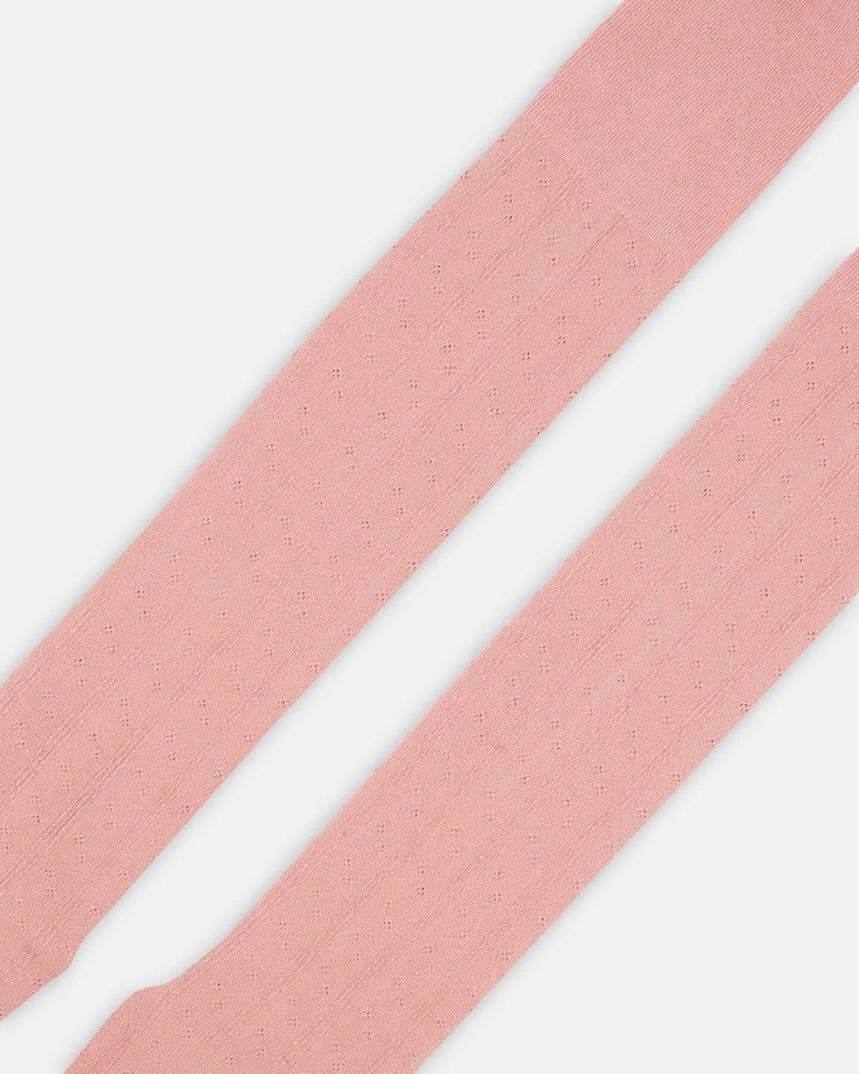 Cable Tights Powder Pink | Deux par Deux | Jenni Kidz